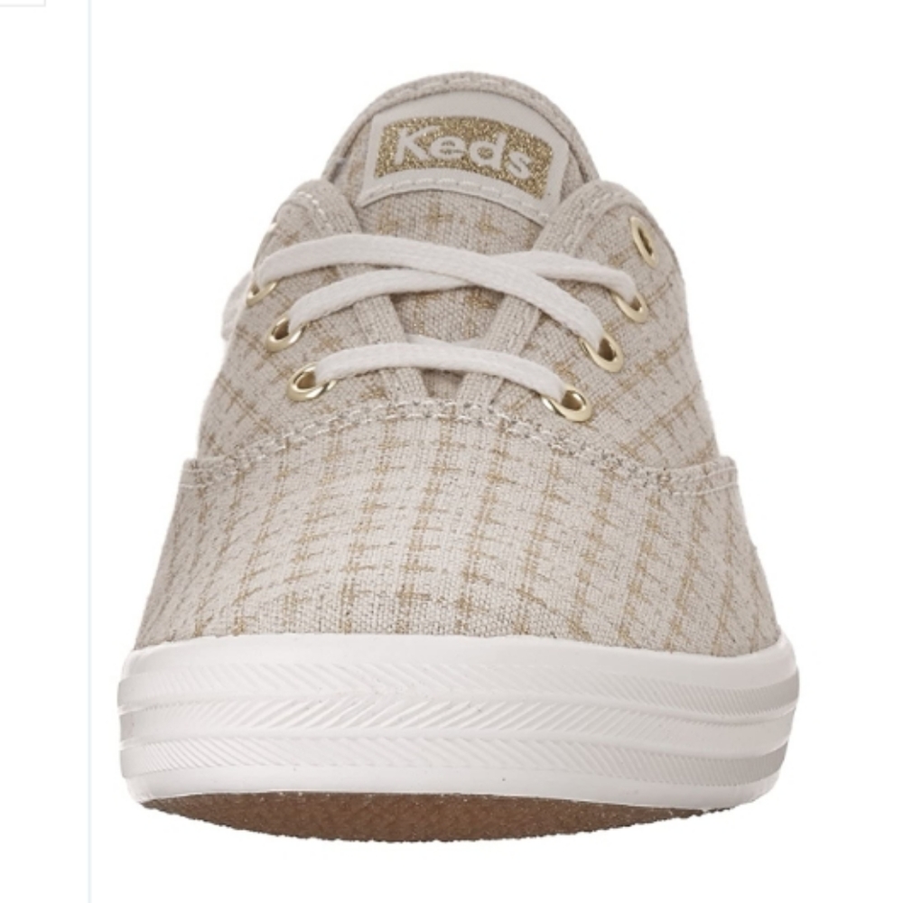 KEDS-Champion☀️Gold☀️Foil Ticking Dot Sneakers